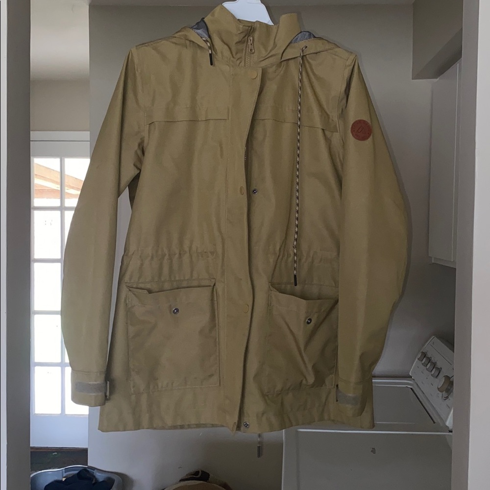 Alpine Design Tan Hooded Anorak